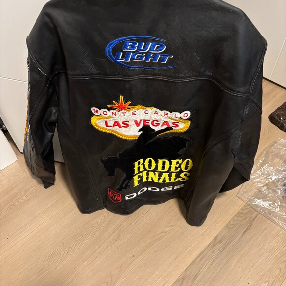 Rodeo Vegas Leather Contestants Jacket - Picture 1 of 7